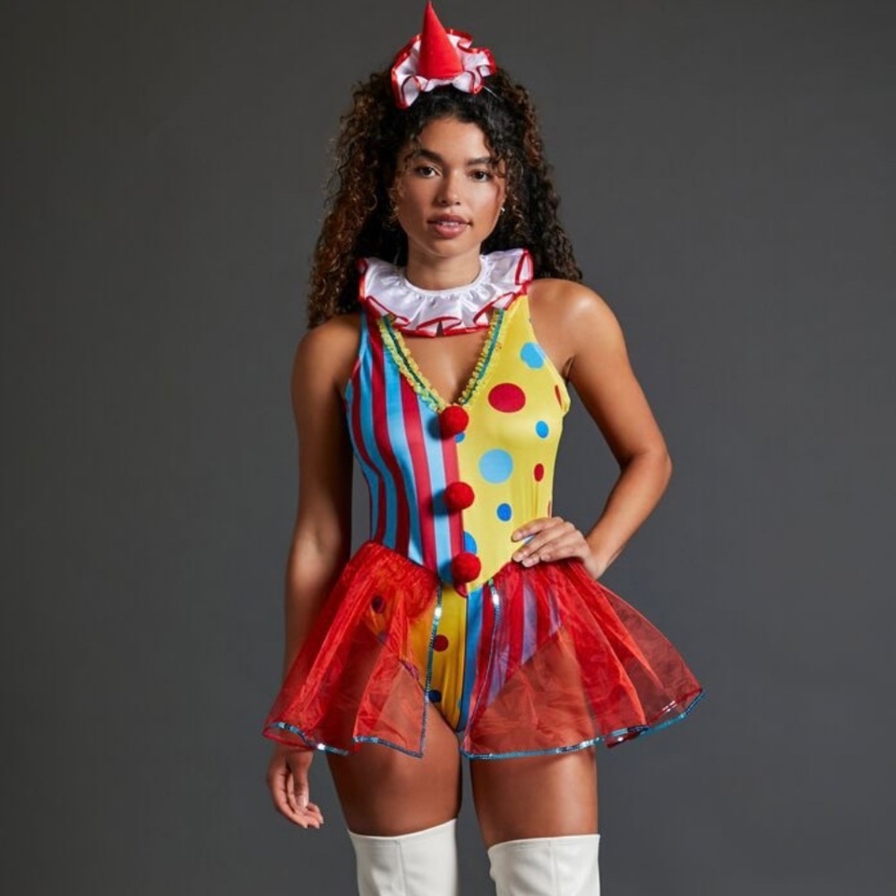 Sexy clown costume